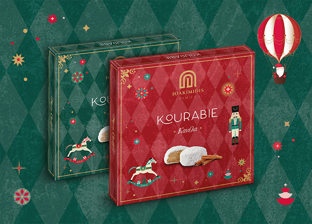 IOAKEIMIDIS KOURABIE XMAS PACKAGING